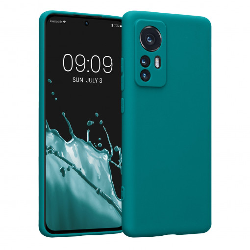Husa Kwmobile pentru Xiaomi 12/12X, Silicon, Verde, 57124.57