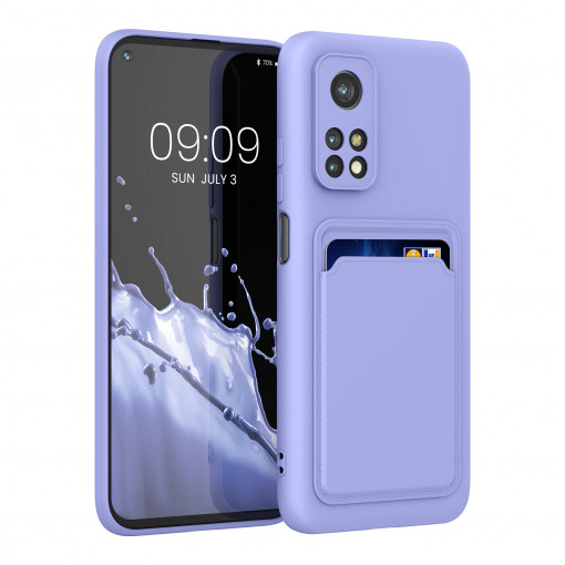 Husa Kwmobile pentru Xiaomi Mi 10T/Mi 10T Pro, Silicon, Albastru, 56952.108