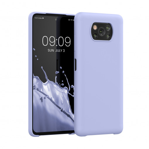 Husa Kwmobile pentru Xiaomi Poco X3 NFC/Poco X3 Pro, Silicon, Albastru, 54345.139