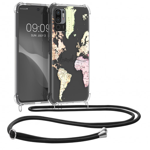 Husa Kwmobile pentru Xiaomi Redmi Note 10 5G, Silicon, Multicolor, 57819.03
