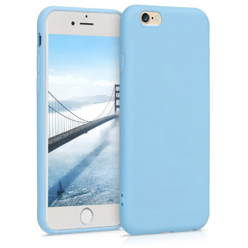 Husa pentru Apple iPhone 6 / iPhone 6s, Silicon, Albastru, 35176.161