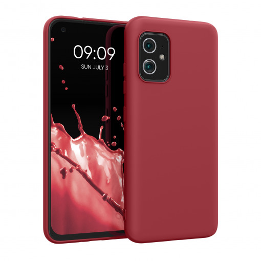 Husa pentru Asus Zenfone 8, Silicon, Rosu, 55257.09, kwmobile