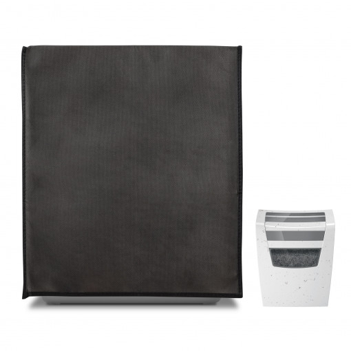 Husa pentru imprimanta Leitz IQ 80090000, Kwmobile, Gri, Textil, 57363.19