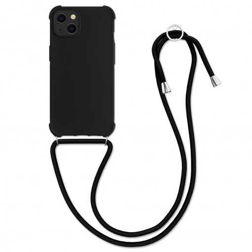 Husa pentru iPhone 13, Silicon, Negru, 55950.01