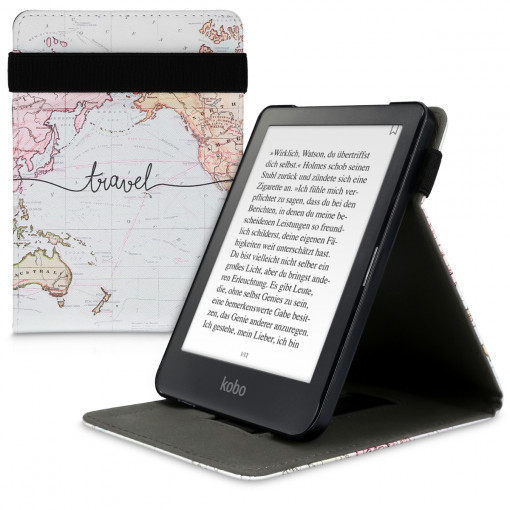 Husa pentru Kobo Clara HD, Piele ecologica, Multicolor, kwmobile, 46106.05