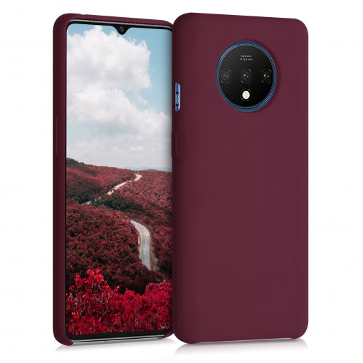 Husa pentru OnePlus 7T, Silicon, Violet, 50403.190