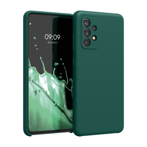 Husa pentru Samsung Galaxy A52 / Galaxy A52 5G / Galaxy A52s 5G, Silicon, Verde, 54347.184