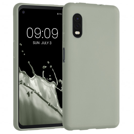 Husa pentru Samsung Galaxy Xcover Pro, Silicon, Verde, 53154.172, kwmobile