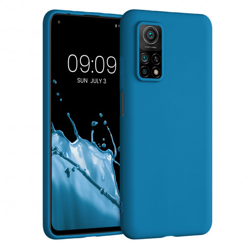 Husa pentru Xiaomi Mi 10T / Mi 10T Pro, Silicon, Albastru, 53614.224, kwmobile