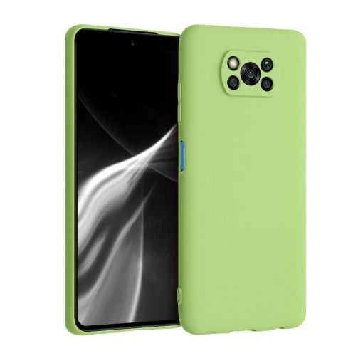 Husa pentru Xiaomi Poco X3 (NFC) / Poco X3 Pro, Silicon, Verde, 53482.214