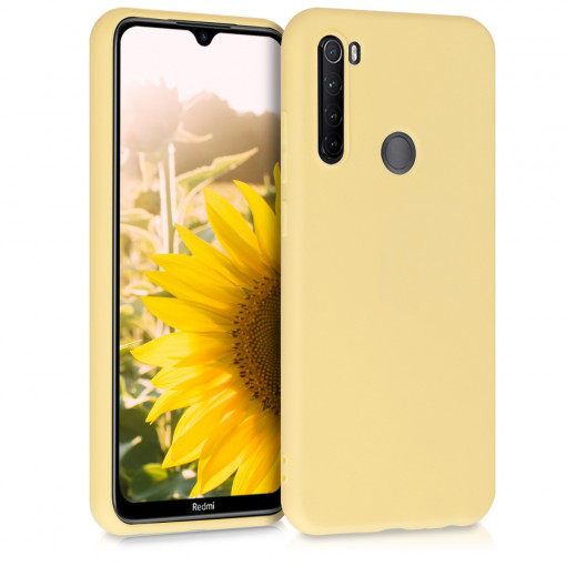 Husa pentru Xiaomi Redmi Note 8T, Silicon, Galben, 50956.158