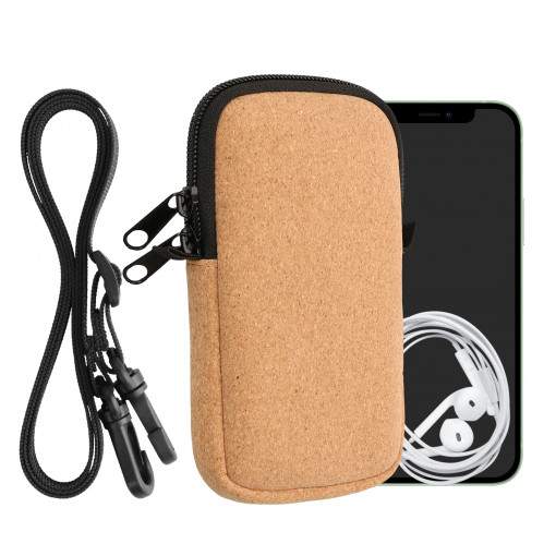 Husa Universala Kwmobile marime S - 4,5 inch, Pluta, Maro, 58703.1.24