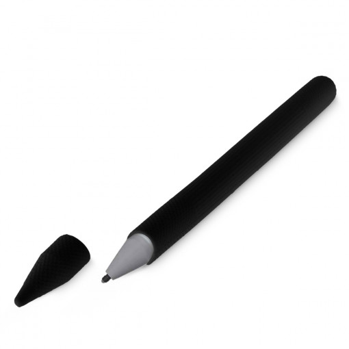 Husa de protectie pentru Microsoft Surface Pen, Kwmobile, Negru, Silicon, 49590.01