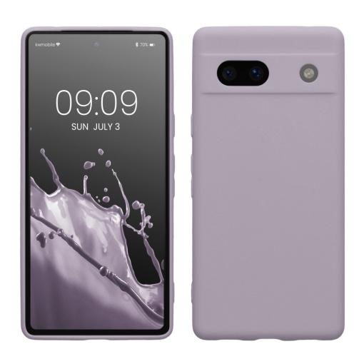 Husa Kwmobile pentru Google Pixel 7a, Albastru, Silicon, 61598.108