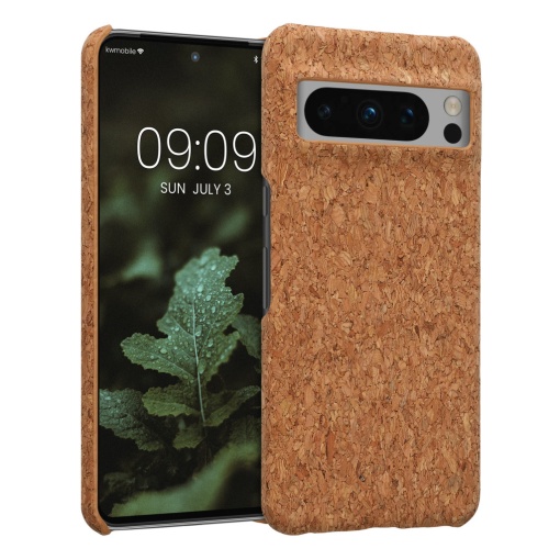 Husa Kwmobile pentru Google Pixel 8 Pro, Maro deschis, Pluta, 61878.24