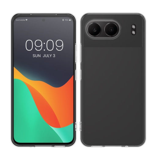 Husa Kwmobile pentru OnePlus Nord 4, Transparent, Silicon, KWM000022VJ001C