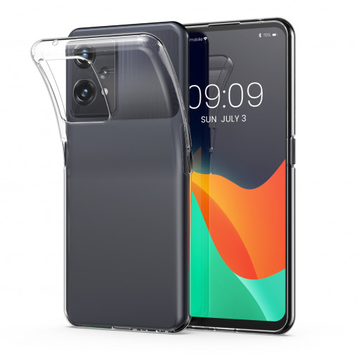 Husa Kwmobile pentru OnePlus Nord CE 2 Lite 5G, Silicon, Transparent, 58760.03