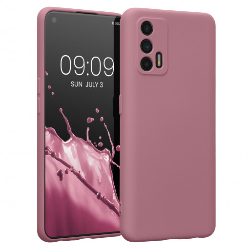 Husa Kwmobile pentru Realme GT 5G, Silicon, Violet, 57578.167