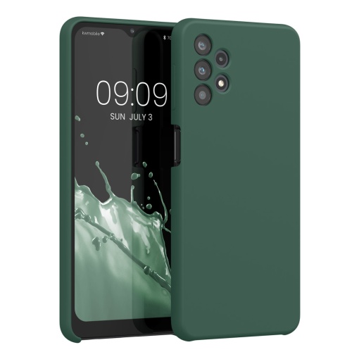 Husa Kwmobile pentru Samsung Galaxy A32 5G, Verde, Silicon, 54336.166