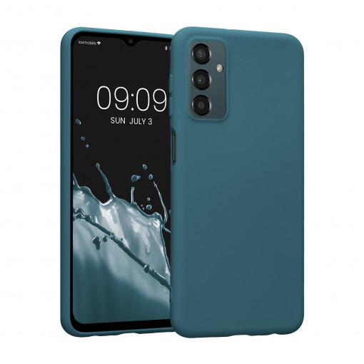 Husa Kwmobile pentru Samsung Galaxy M23 5G, Silicon, Verde, 58041.57