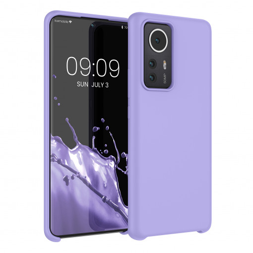 Husa Kwmobile pentru Xiaomi 12 Pro, Silicon, Mov, 57937.108