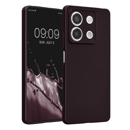 Husa Kwmobile pentru Xiaomi Redmi Note 13, Violet inchis, Silicon, KWM000020LL008C