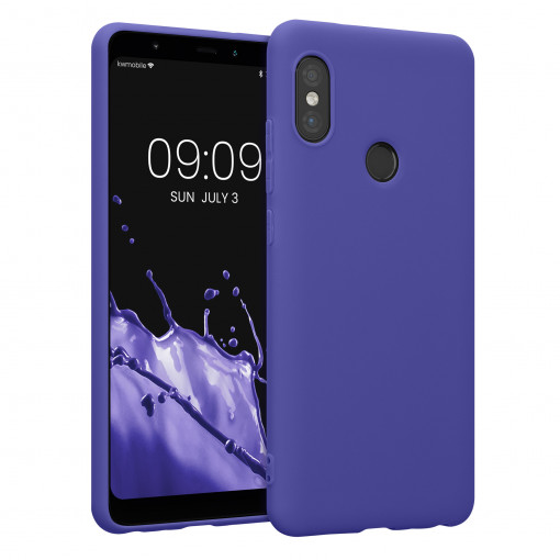 Husa Kwmobile pentru Xiaomi Redmi Note 5/Redmi Note 5 Pro, Silicon, Albastru, 44664.234
