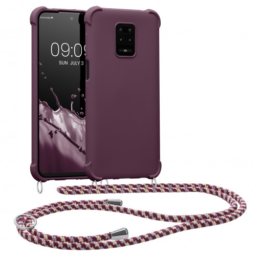 Husa Kwmobile pentru Xiaomi Redmi Note 9S/Redmi Note 9 Pro/Redmi Note 9 Pro Max, Silicon, Violet, 53149.187