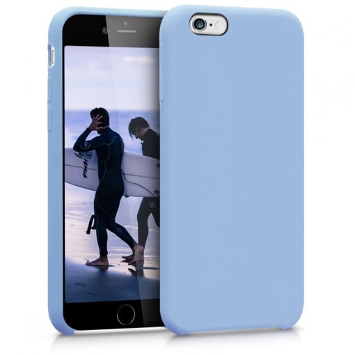 Husa pentru Apple iPhone 6 / iPhone 6s, Silicon, Albastru, 40223.161