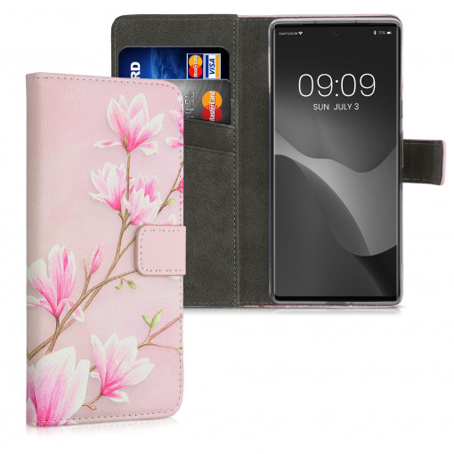 Husa pentru Google Pixel 6 Pro, Piele ecologica, Roz, 56707.02, kwmobile