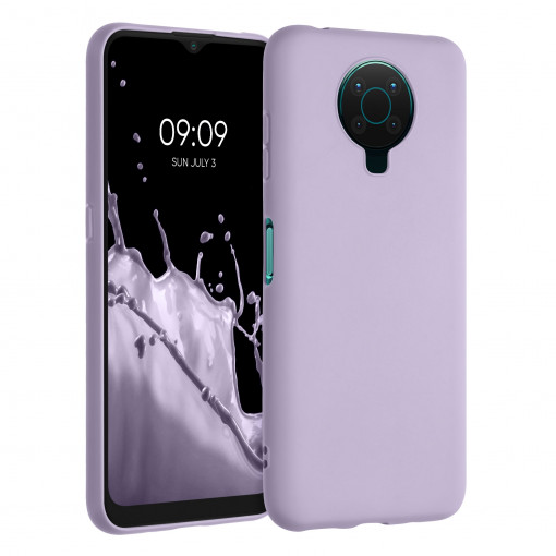 Husa pentru Nokia G20 / G10, Silicon, Mov, 54847.108, kwmobile