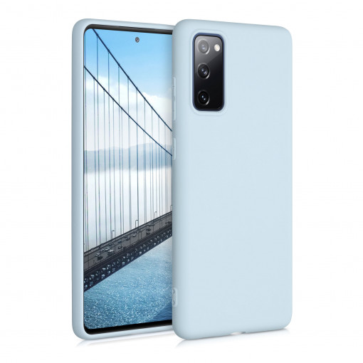Husa pentru Samsung Galaxy S20 FE, Silicon, Albastru, 53604.200