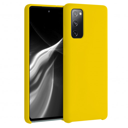 Husa pentru Samsung Galaxy S20 FE, Silicon, Galben, 53605.165