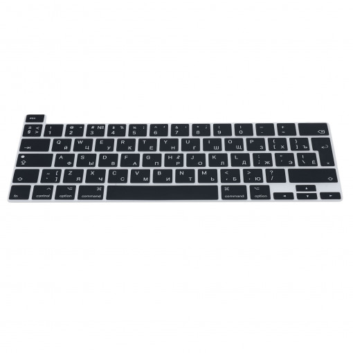 Husa pentru tastatura Apple MacBook Pro 16" (2019), Kwmobile, Negru, Silicon, 53990.01