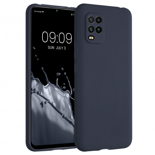 Husa pentru Xiaomi Mi 10 Lite 5G, Silicon, Albastru, 52490.17, kwmobile