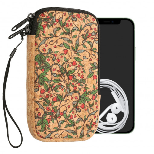 Husa Universala Kwmobile marime L - 6,5 inch, Pluta, Multicolor, 58705.3.01