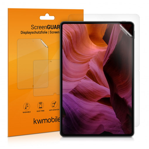 Set 2 Folii de protectie mate pentru tableta Huawei MatePad Pro 12.6 (2021) , Kwmobile, Transparent, Plastic, 55707.2
