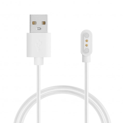 Cablu de incarcare USB pentru Blackview X1/X2, Kwmobile, Alb, Plastic, 58074.02