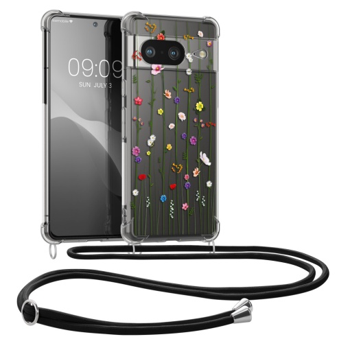 Husa Kwmobile cu jnur pentru Google Pixel 8, Multicolor, Silicon, KWM0000208R004C