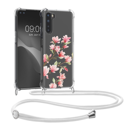 Husa Kwmobile cu jnur pentru OnePlus Nord, Multicolor, Silicon, 58824.05