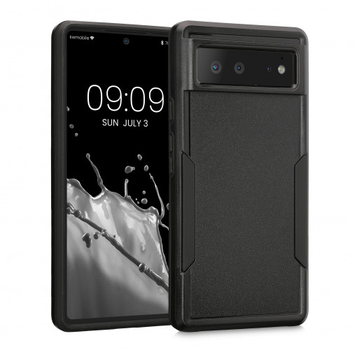 Husa Kwmobile pentru Google Pixel 6, Silicon, Negru, 59375.01