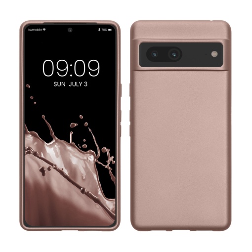Husa Kwmobile pentru Google Pixel 7, Crem, Silicon, KWM000017QR011C