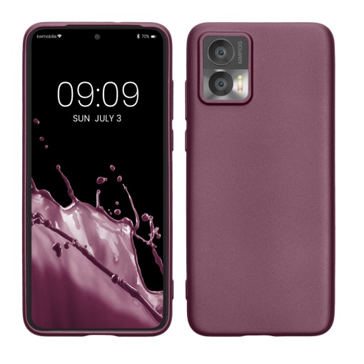 Husa Kwmobile pentru Motorola Edge 30 Neo, Albastru, Silicon, KWM0000201J007C