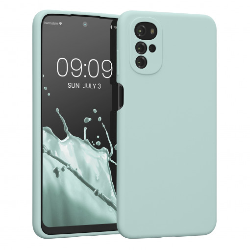 Husa Kwmobile pentru Motorola Moto G22, Silicon, Verde, 58207.200