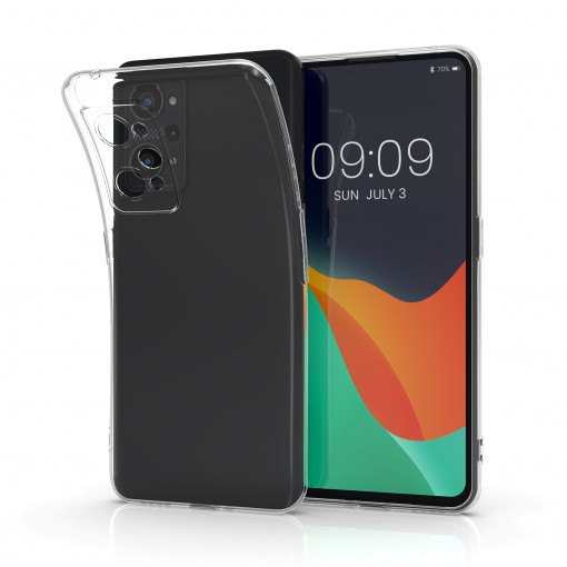 Husa Kwmobile pentru Realme GT Neo 3T, Silicon, Transparent, 59254.03