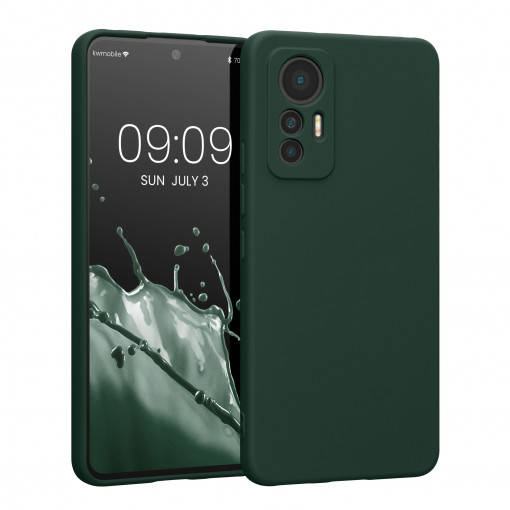 Husa Kwmobile pentru Xiaomi 12 Lite, Silicon, Verde, 59405.169