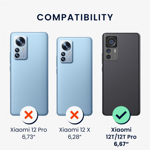 Husa kwmobile pentru Xiaomi 12T/12T Pro, Lemn, Multicolor, 60150.07