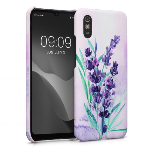 Husa Kwmobile pentru Xiaomi Redmi 9A/Redmi 9AT, Piele ecologica, Multicolor, 57837.02