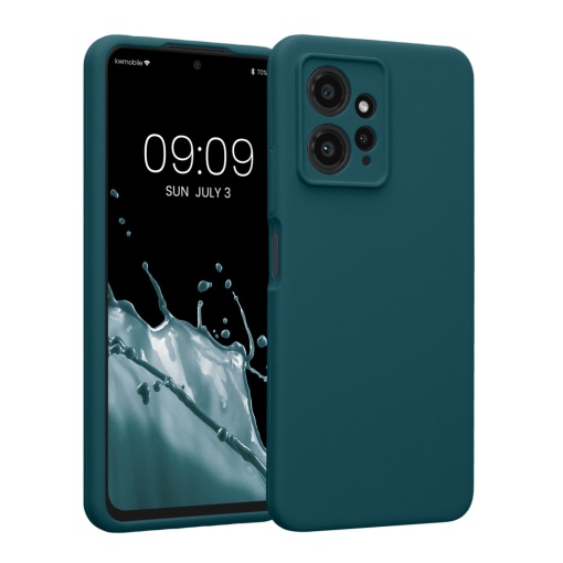 Husa Kwmobile pentru Xiaomi Redmi Note 12, Albastru, Silicon, 61180.57
