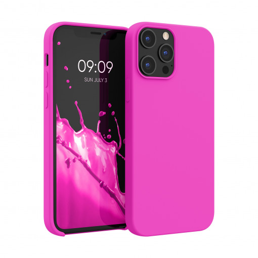 Husa pentru Apple iPhone 12 Pro Max, Silicon, Roz, 52644.135, kwmobile